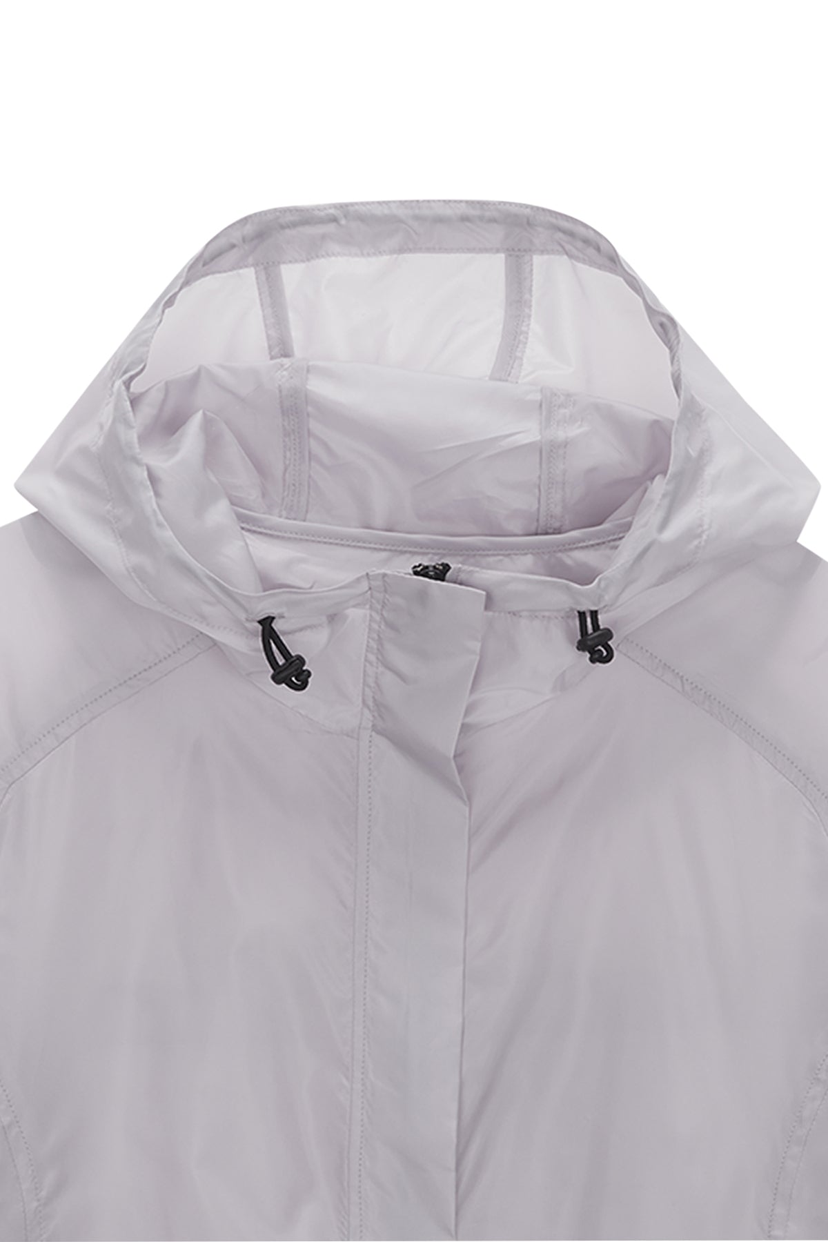 Matin Kim - Light Hoody Windbreaker (Light Grey) product image 3 | TRAB K-Fashion Australia