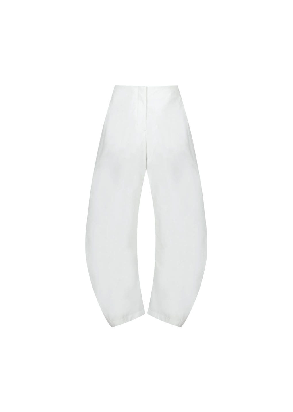 Amomento - Curved Silhouette Pants (White) product image 2 | TRAB K-Fashion Australia