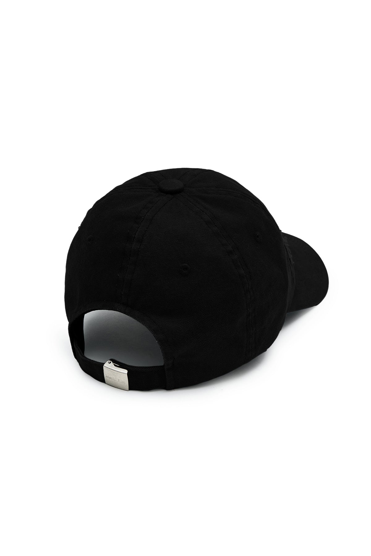 Matin Kim - Rough Cut Applique Ball Cap (Black) product image 3 | TRAB K-Fashion Australia
