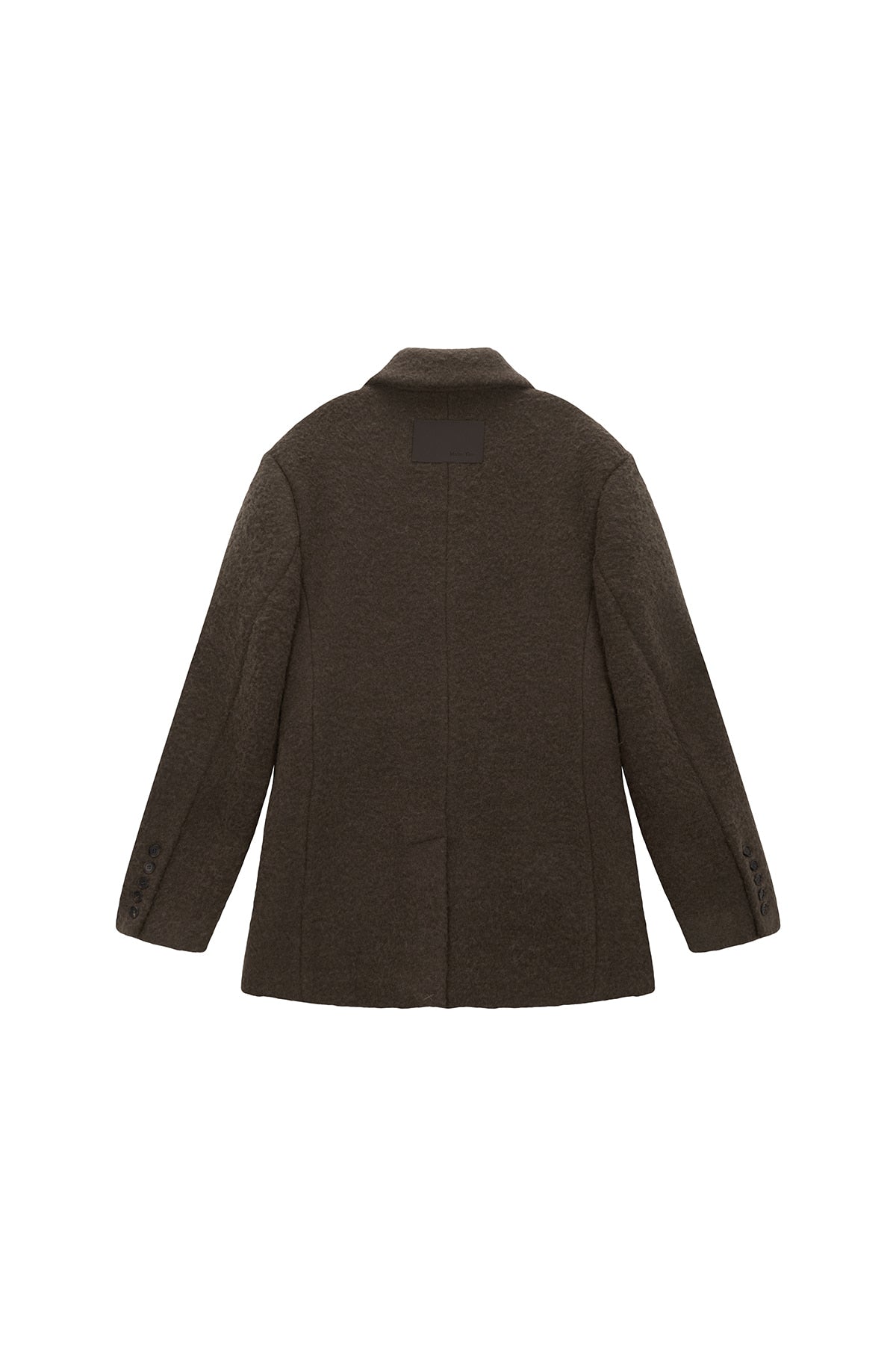 Matin Kim - Two Button Pocket Wool Jacket (Khaki Brown) product image 2 | TRAB K-Fashion Australia