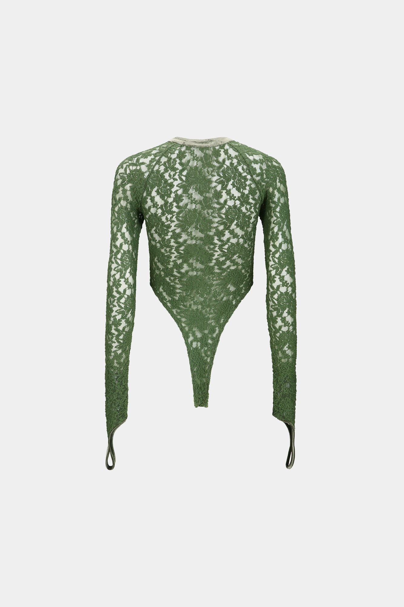 Andersson Bell - Rose Lace Bodysuit (Khaki) product image 9 | TRAB K-Fashion Australia