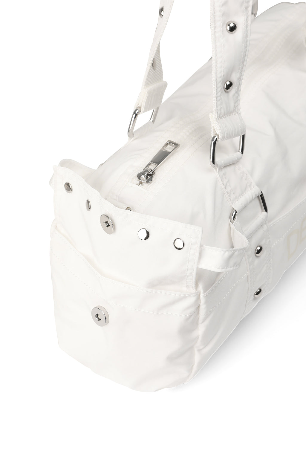 Deinet - Logo Duffle Mini Bag (White) product image 8 | TRAB K-Fashion Australia