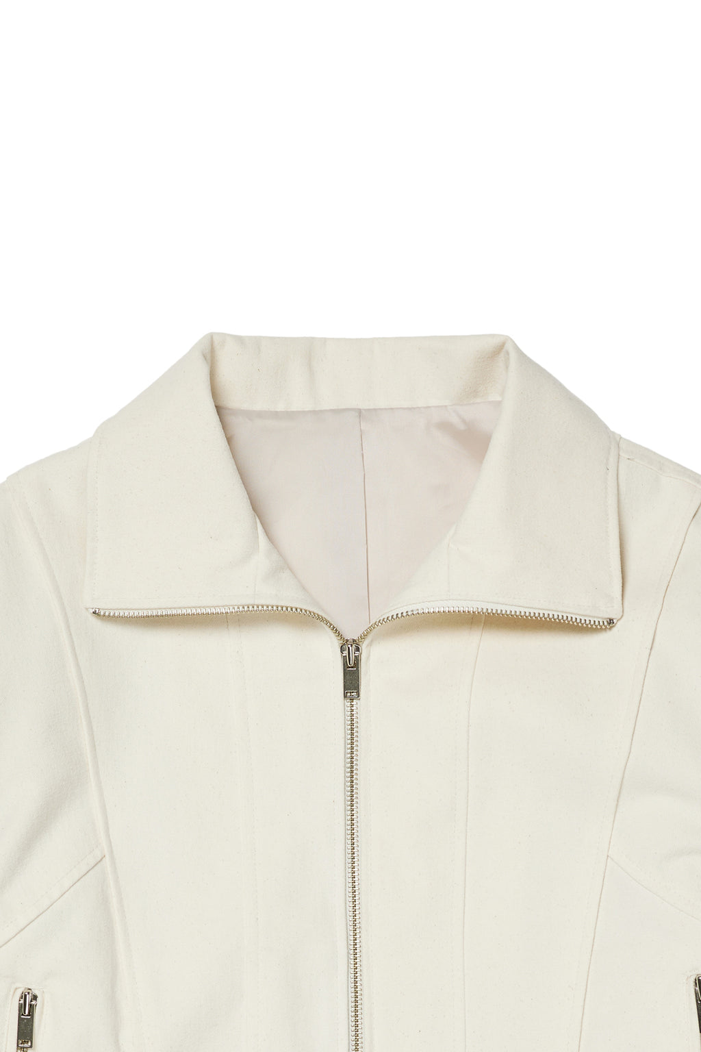Deinet - Deinet Belted Cotton Jacket (Cream) product image 15 | TRAB K-Fashion Australia