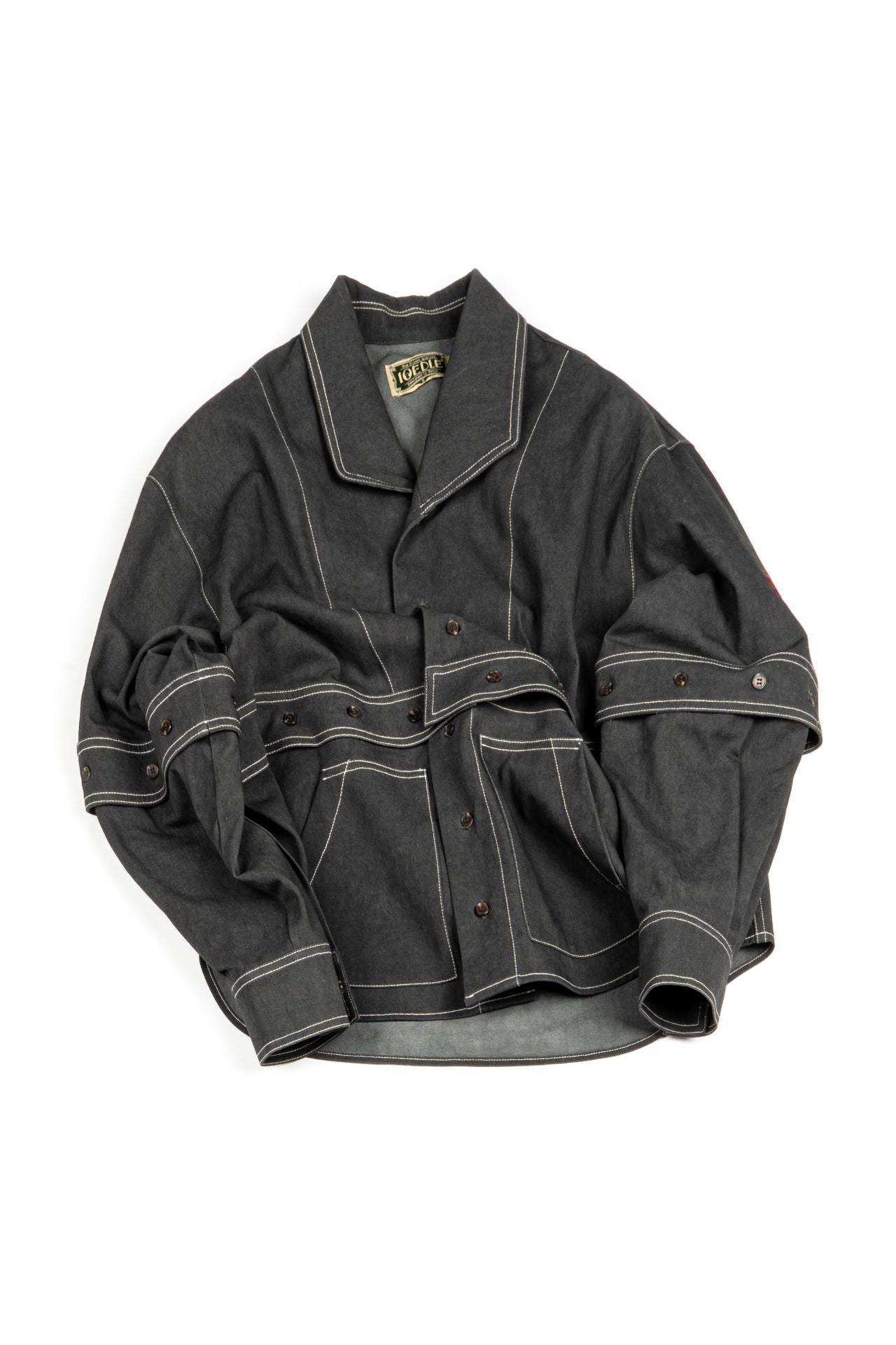 Ioedle - Assembled Jacket That Sparks Imagination (Charcoal) product image 1 | TRAB K-Fashion Australia