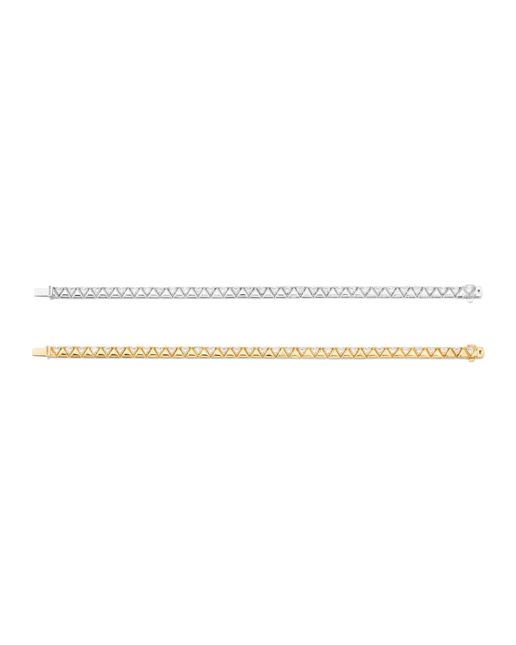 Numbering - Triangle N-dia Bezel Tennis Bracelet #3992 product image 9 | TRAB K-Fashion Australia