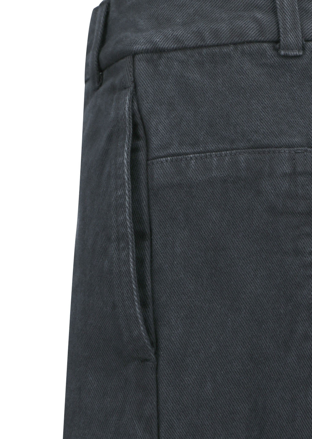 Amomento - Men's Garments Dyed Curved Seam Denim (Black) product image 6 | TRAB K-Fashion Australia
