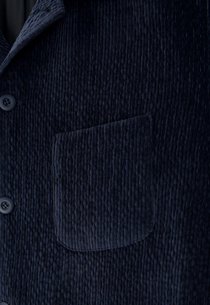 Art if acts - Corduroy French Work Jacket (Dark Navy) product image 10 | TRAB K-Fashion Australia
