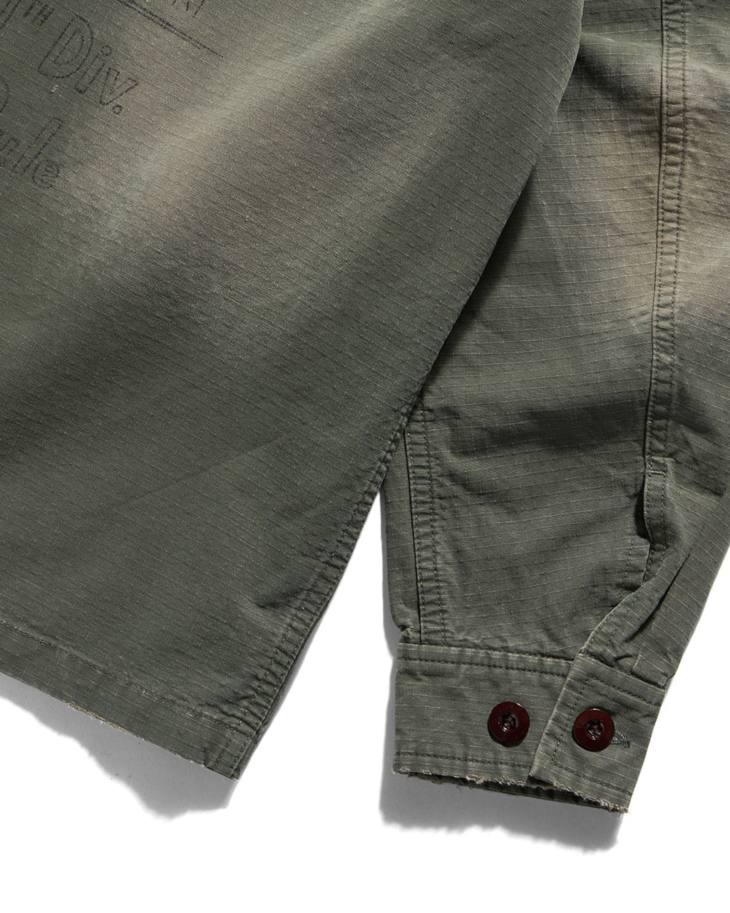 Eastlogue - Felix Timeworn Mil Field Jacket (Olive Ripstop) product image 5 | TRAB K-Fashion Australia