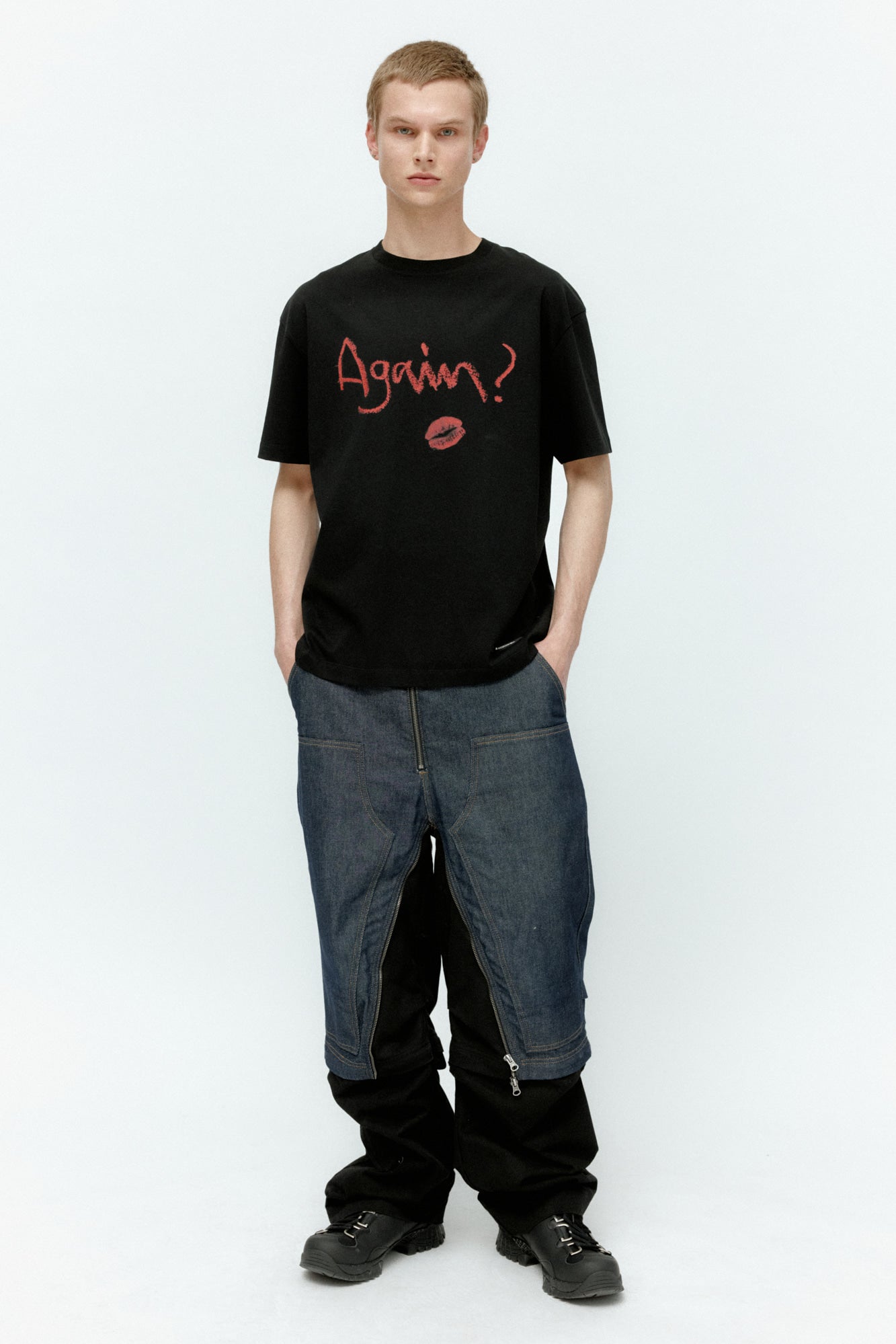 Andersson Bell - (essential) Unisex Again Lip T-Shirt (Essential) product image 3 | TRAB K-Fashion Australia
