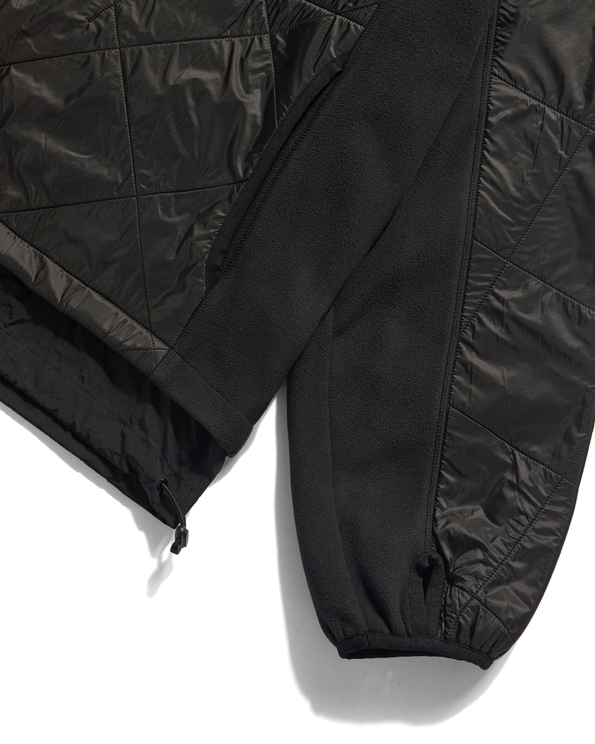 Eastlogue - Quilted Mixed Pullover (Black) product image 8 | TRAB K-Fashion Australia