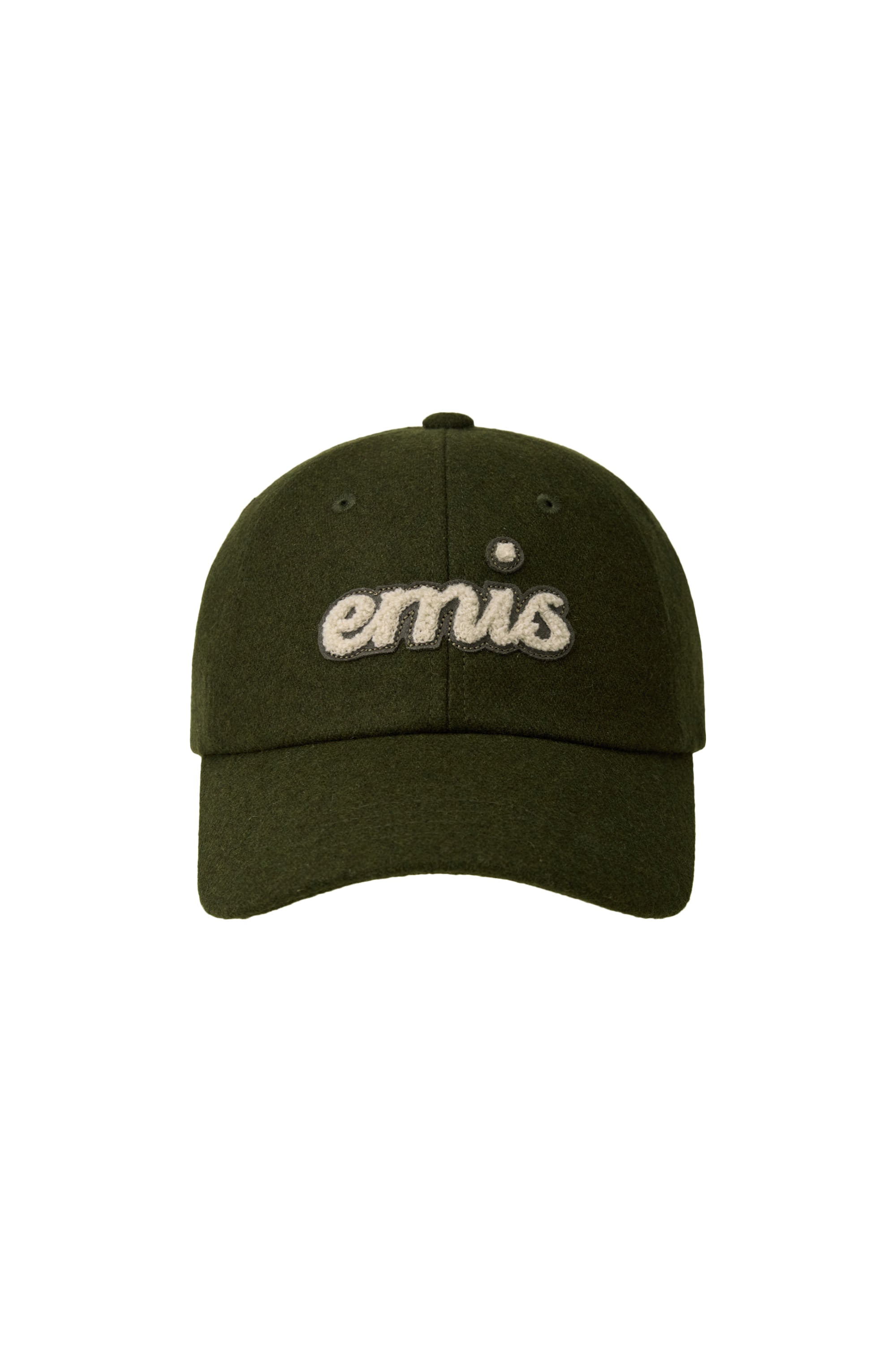 Emis - Boucle Lettering Logo Ball Cap (Khaki) product image 1 | TRAB K-Fashion Australia