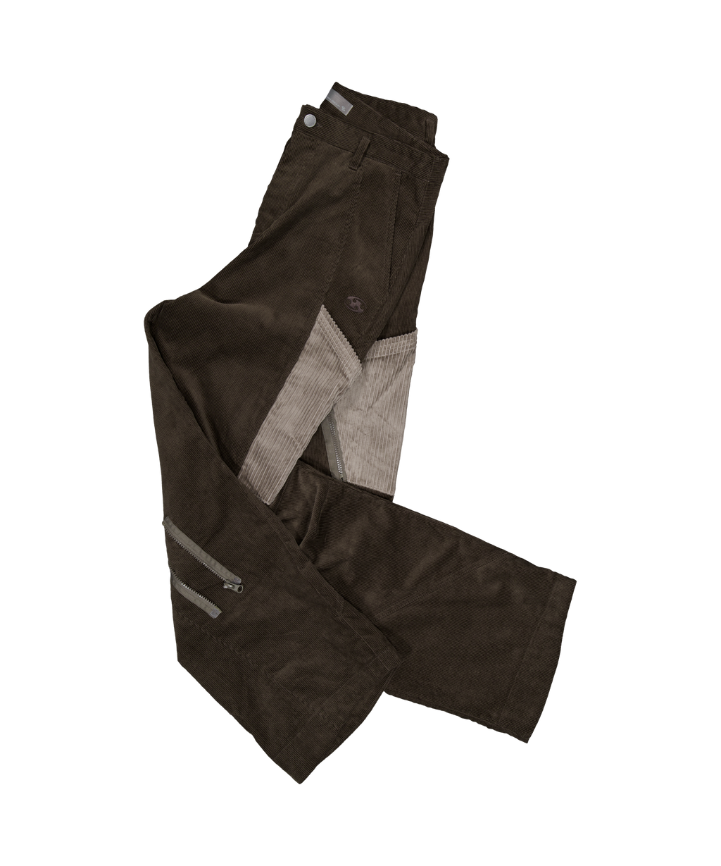 San San Gear - Corduroy Pocket Pants (Brown) product image 10 | TRAB K-Fashion Australia