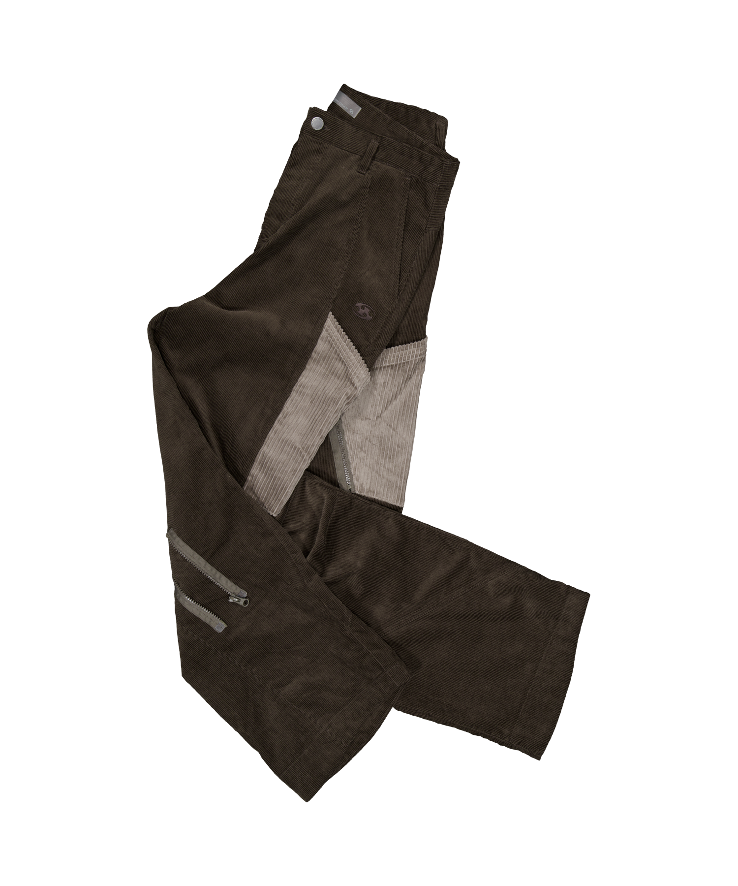 San San Gear - Corduroy Pocket Pants (Brown) product image 10 | TRAB K-Fashion Australia