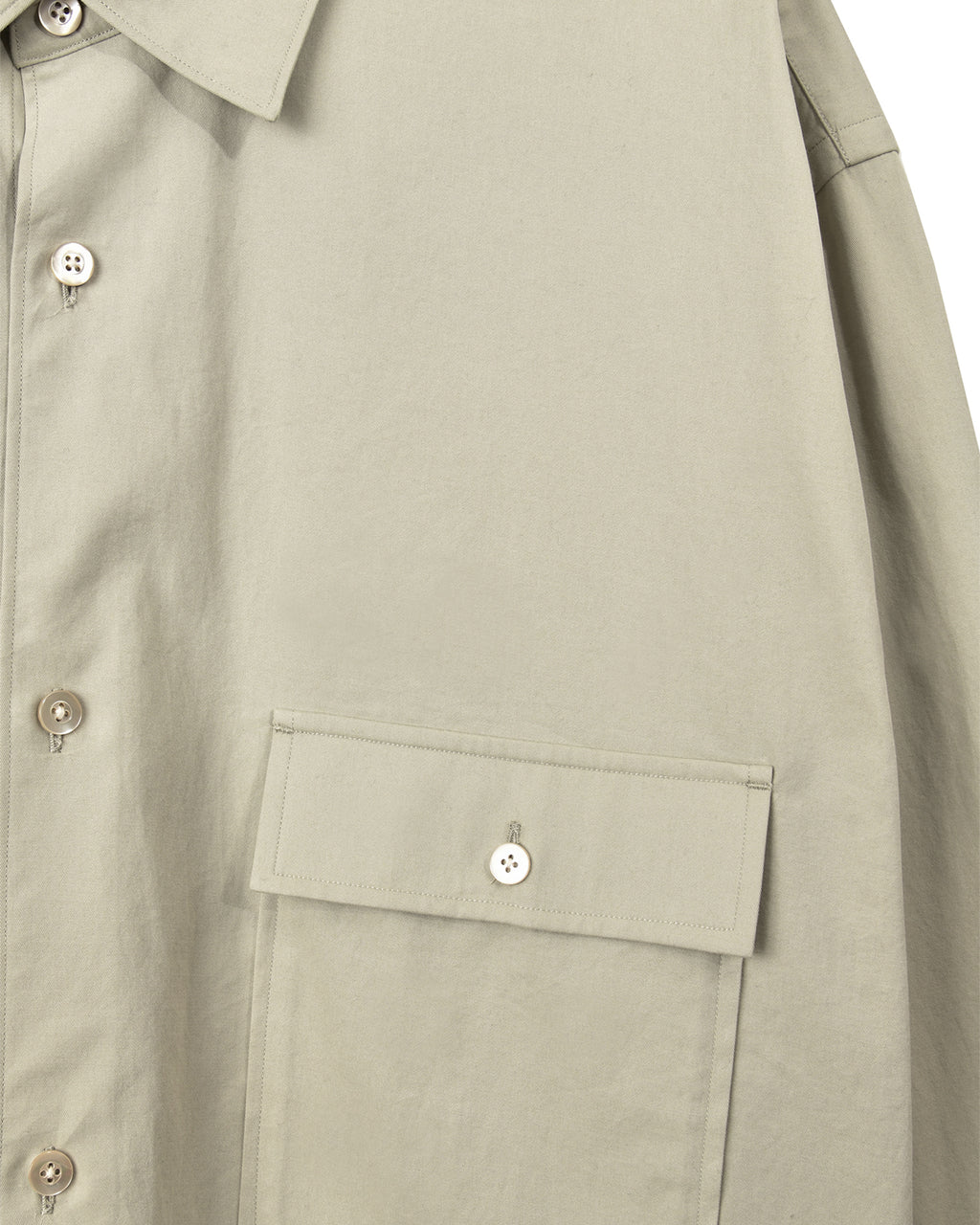 Brownyard - Two Pocket Shirt (Stone) product image 6 | TRAB K-Fashion Australia