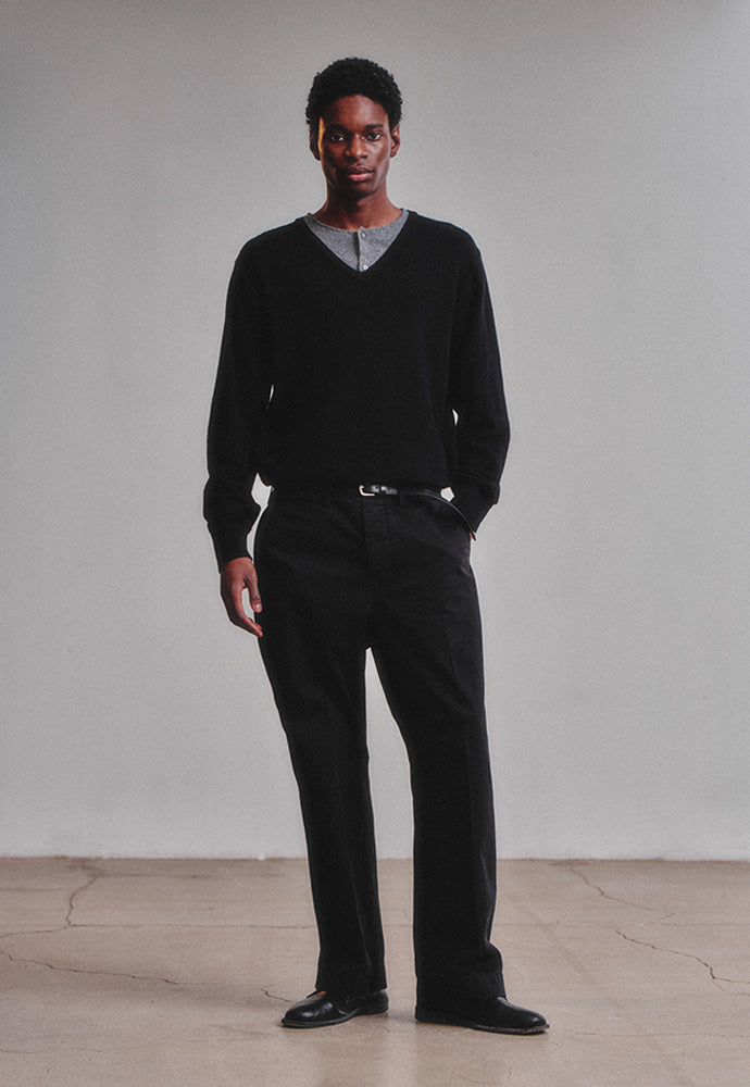 Art if acts - Union Henley (Black/Grey) product image 2 | TRAB K-Fashion Australia