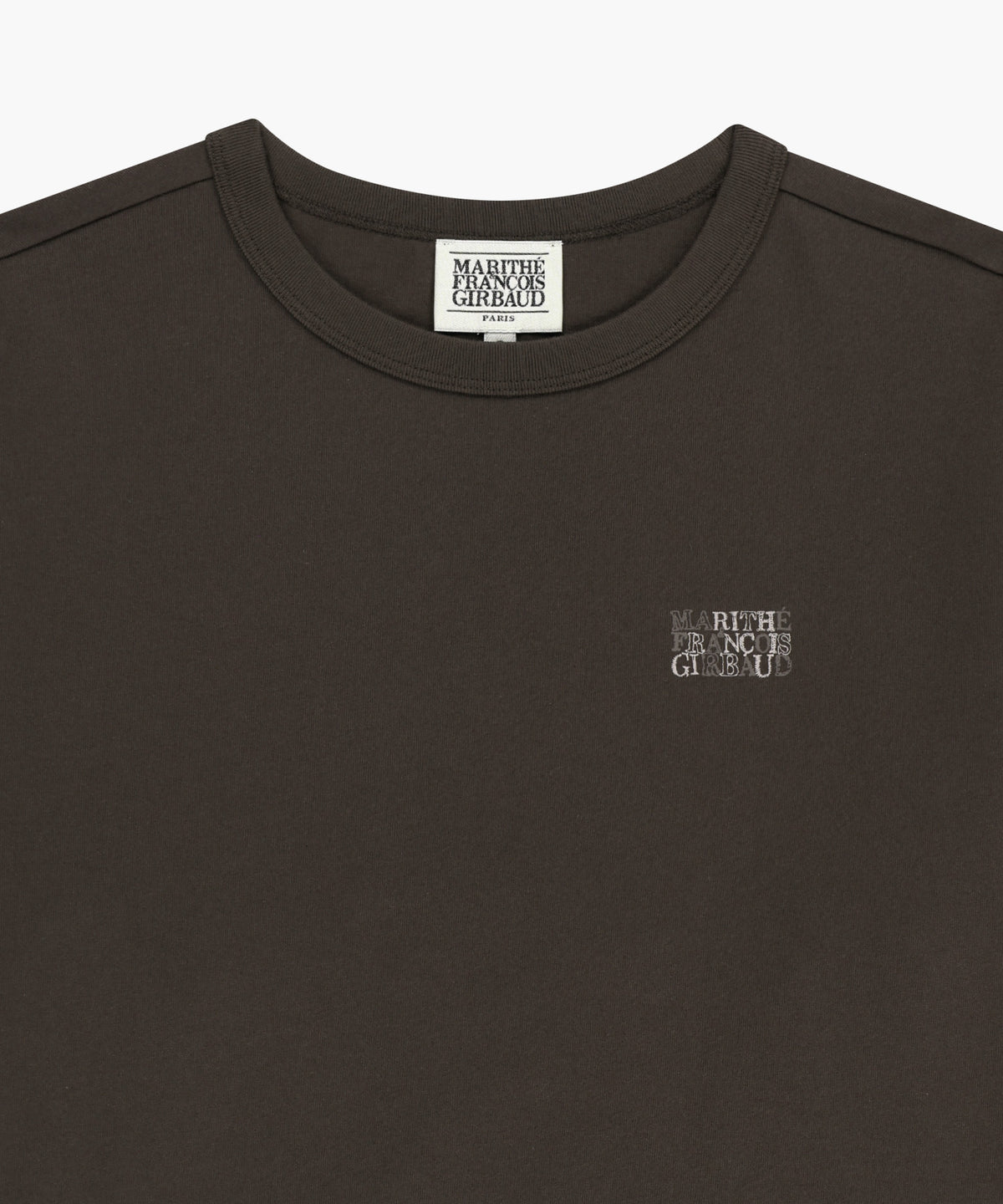 Marithe & Francois Girbaud - Back Graphic Long Sleeve Tee (Brown) product image 3 | TRAB K-Fashion Australia