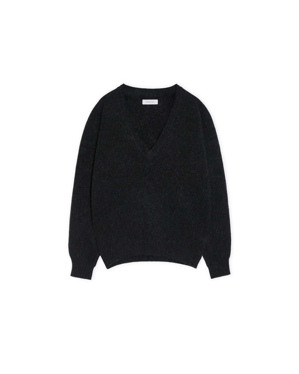 Brownyard - Deep V Neck Sweater (Charcoal) product image 4 | TRAB K-Fashion Australia