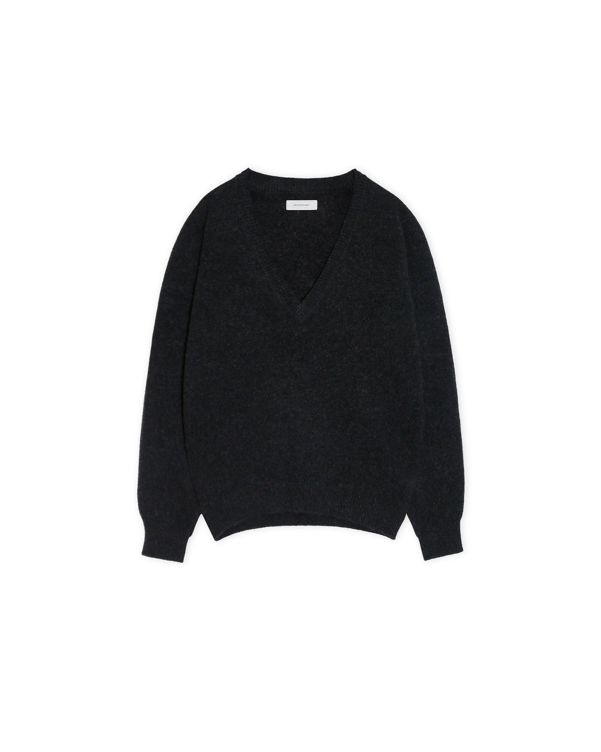 Brownyard - Deep V Neck Sweater (Charcoal) product image 4 | TRAB K-Fashion Australia