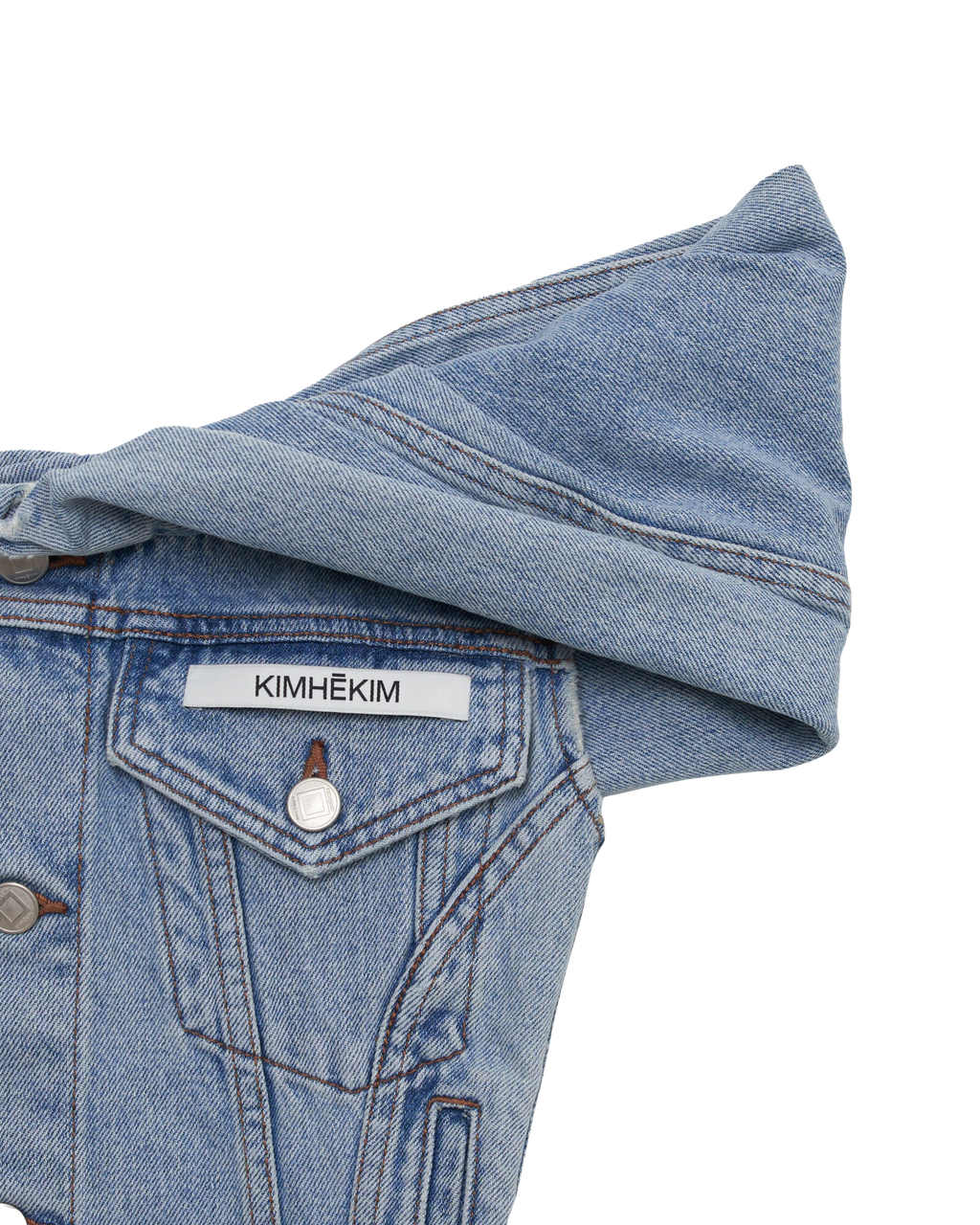 Kimhe Kim - Denim Tube Top (Blue) product image 9 | TRAB K-Fashion Australia