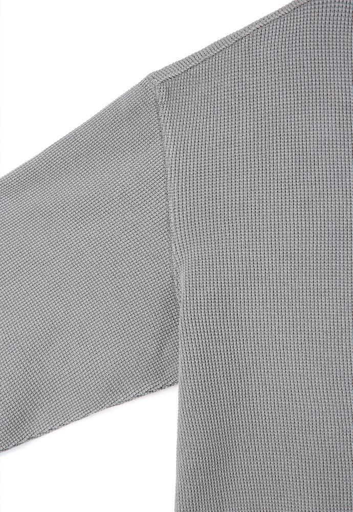 Art if acts - Garment Dyed Waffle Henley (Cliff) product image 9 | TRAB K-Fashion Australia