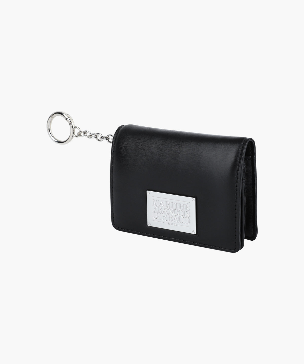 Marithe & Francois Girbaud - Classic Logo Flap Card Wallet (Black) product image 2 | TRAB K-Fashion Australia