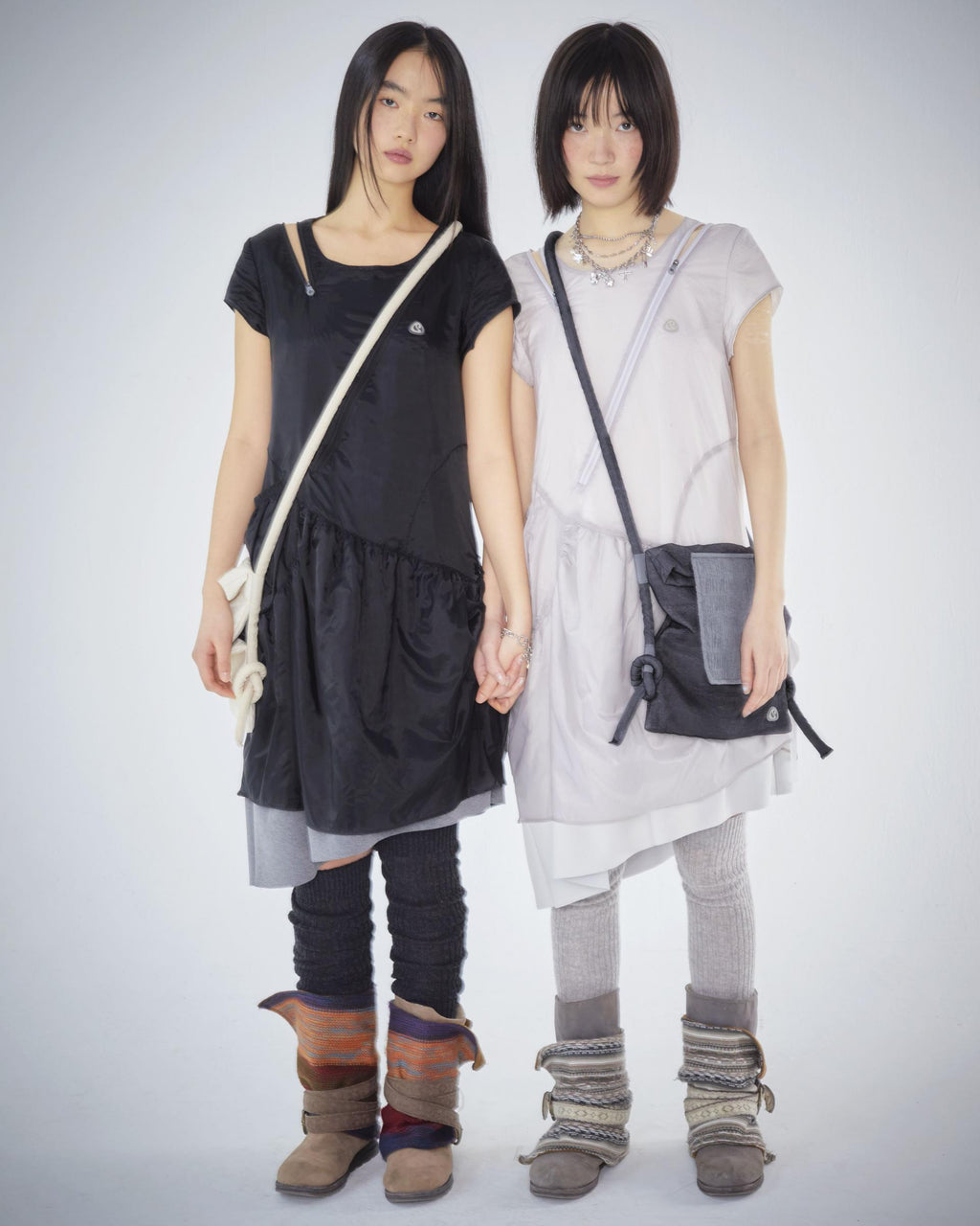 Coyseio - Puff Shirring One Piece (Black) product image 6 | TRAB K-Fashion Australia