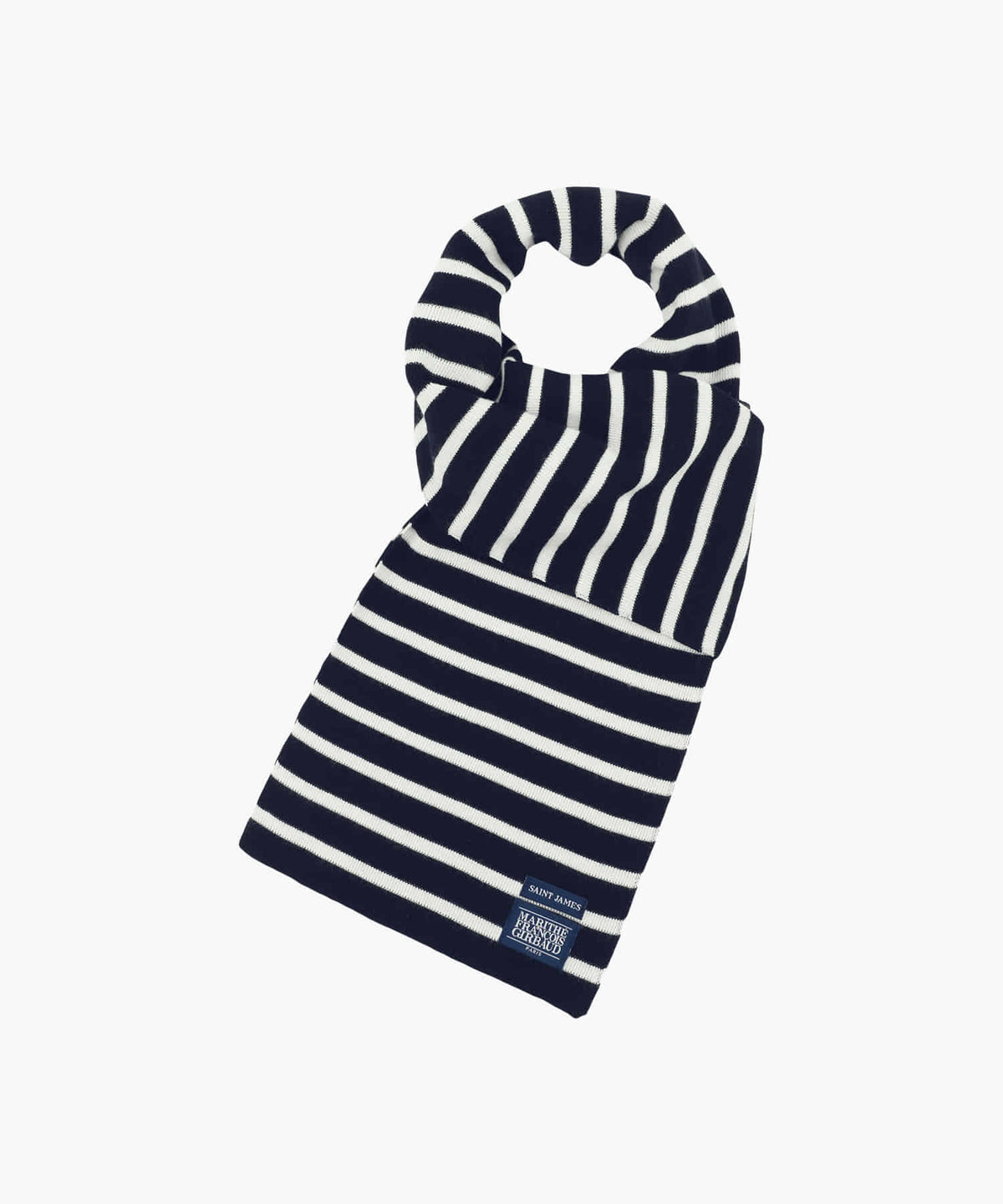 Marithe & Francois Girbaud - Marithe X Saint James Scarf Duguay (Navy) product image 1 | TRAB K-Fashion Australia