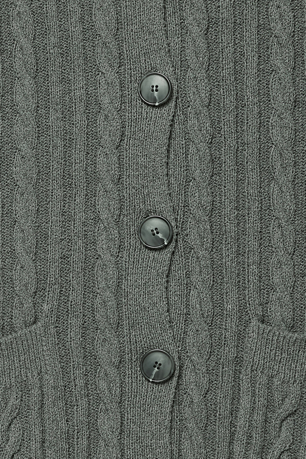 Deinet - Deinet Cable Cardigan (Charcoal) product image 18 | TRAB K-Fashion Australia