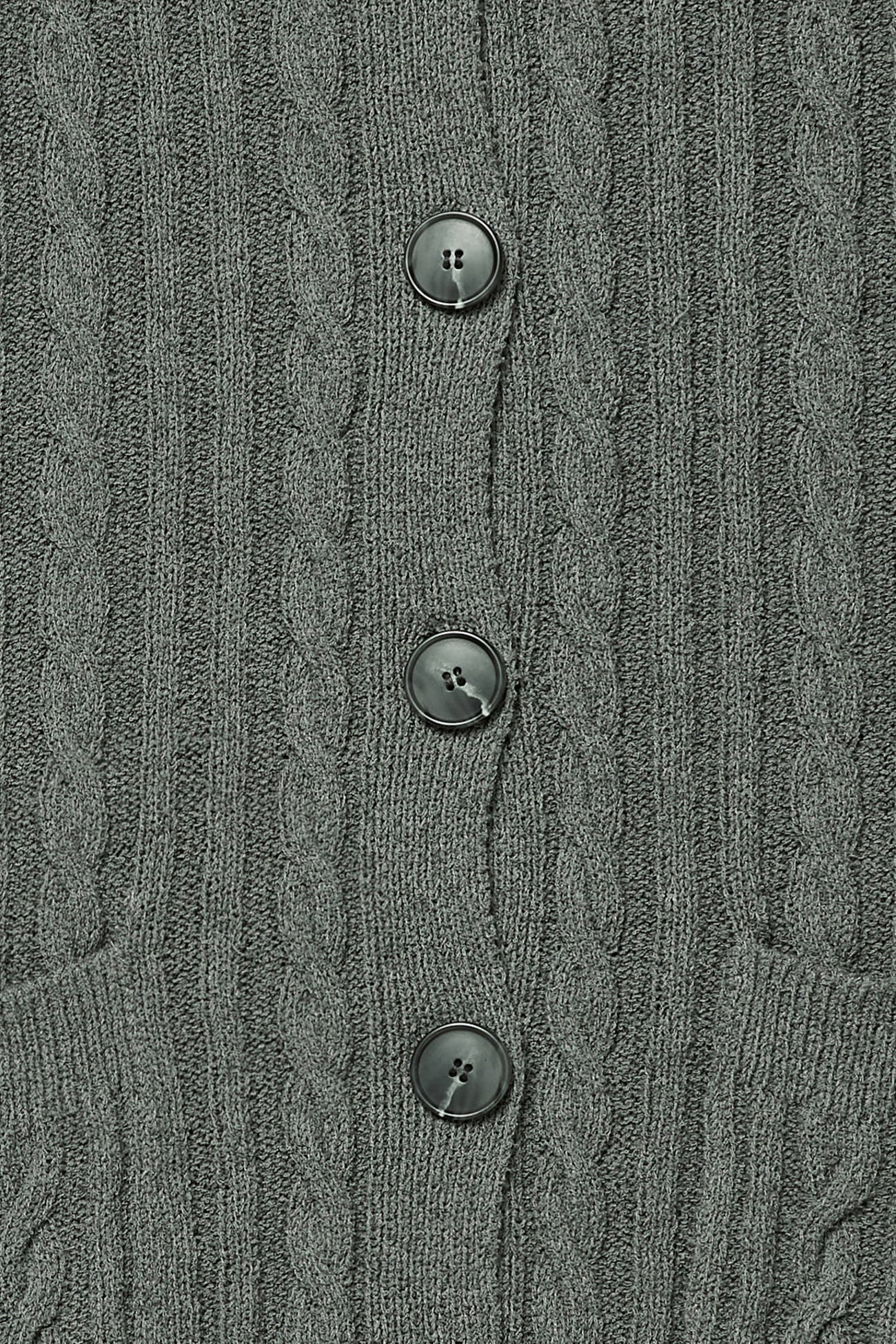 Deinet - Deinet Cable Cardigan (Charcoal) product image 18 | TRAB K-Fashion Australia