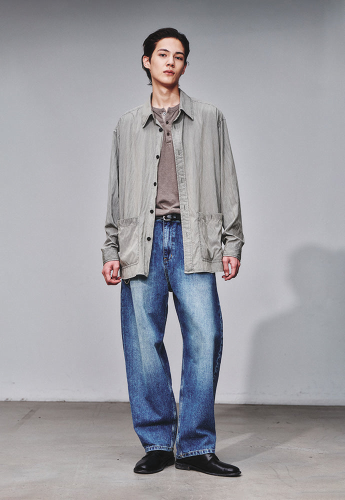 Art if acts - French Two Pocket Rayon Shirt (Cliff) product image 2 | TRAB K-Fashion Australia