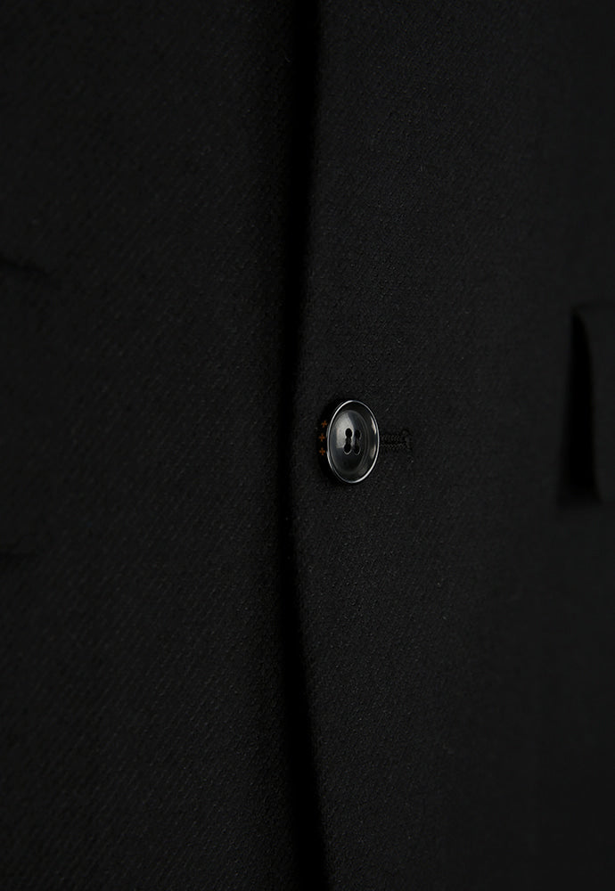 Tonywack - Italian Wool Flannel Twill Blazer Italian Fabric (Black) product image 11 | TRAB K-Fashion Australia