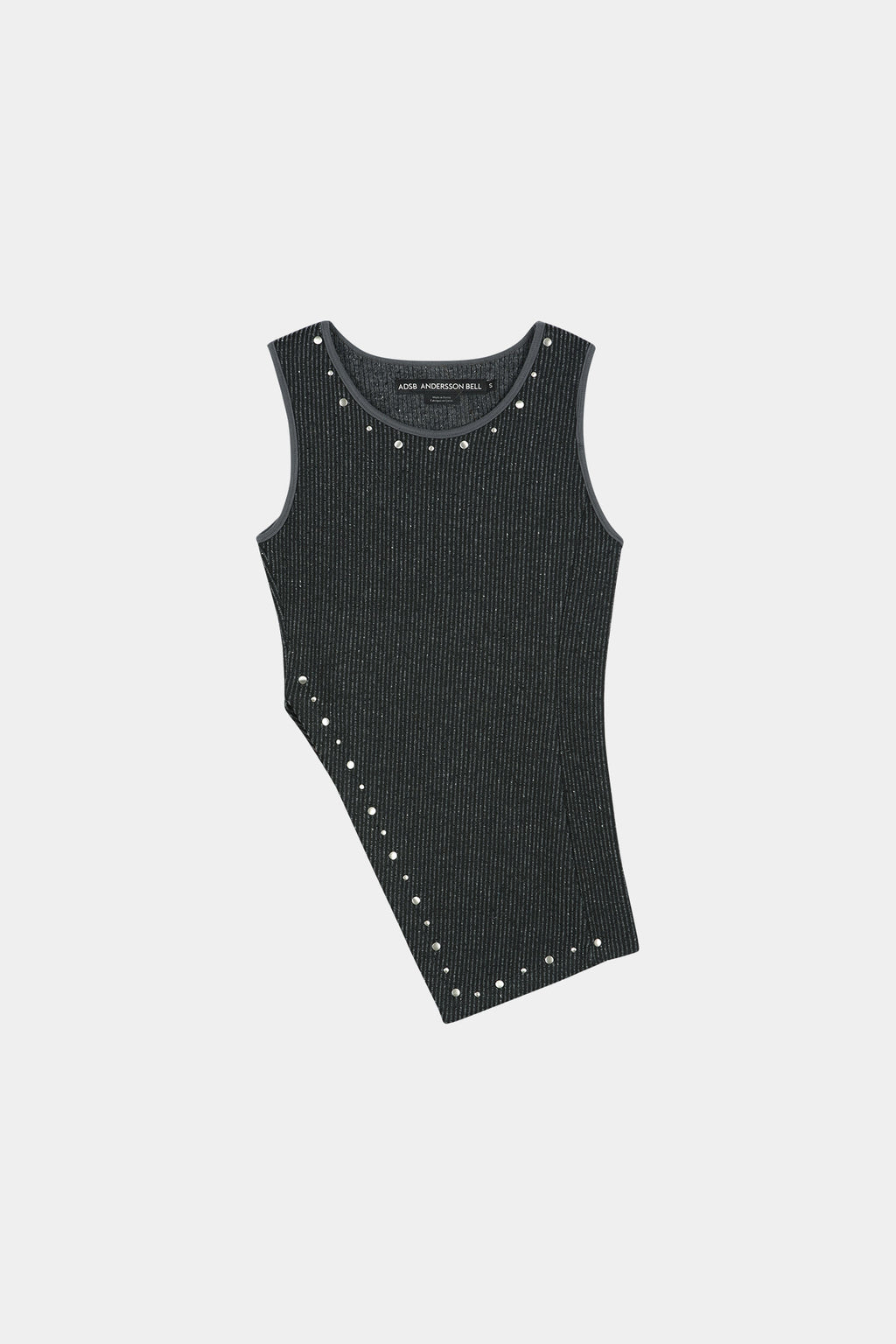 Andersson Bell - Hot-Fix Tank Top (Charcoal) product image 7 | TRAB K-Fashion Australia