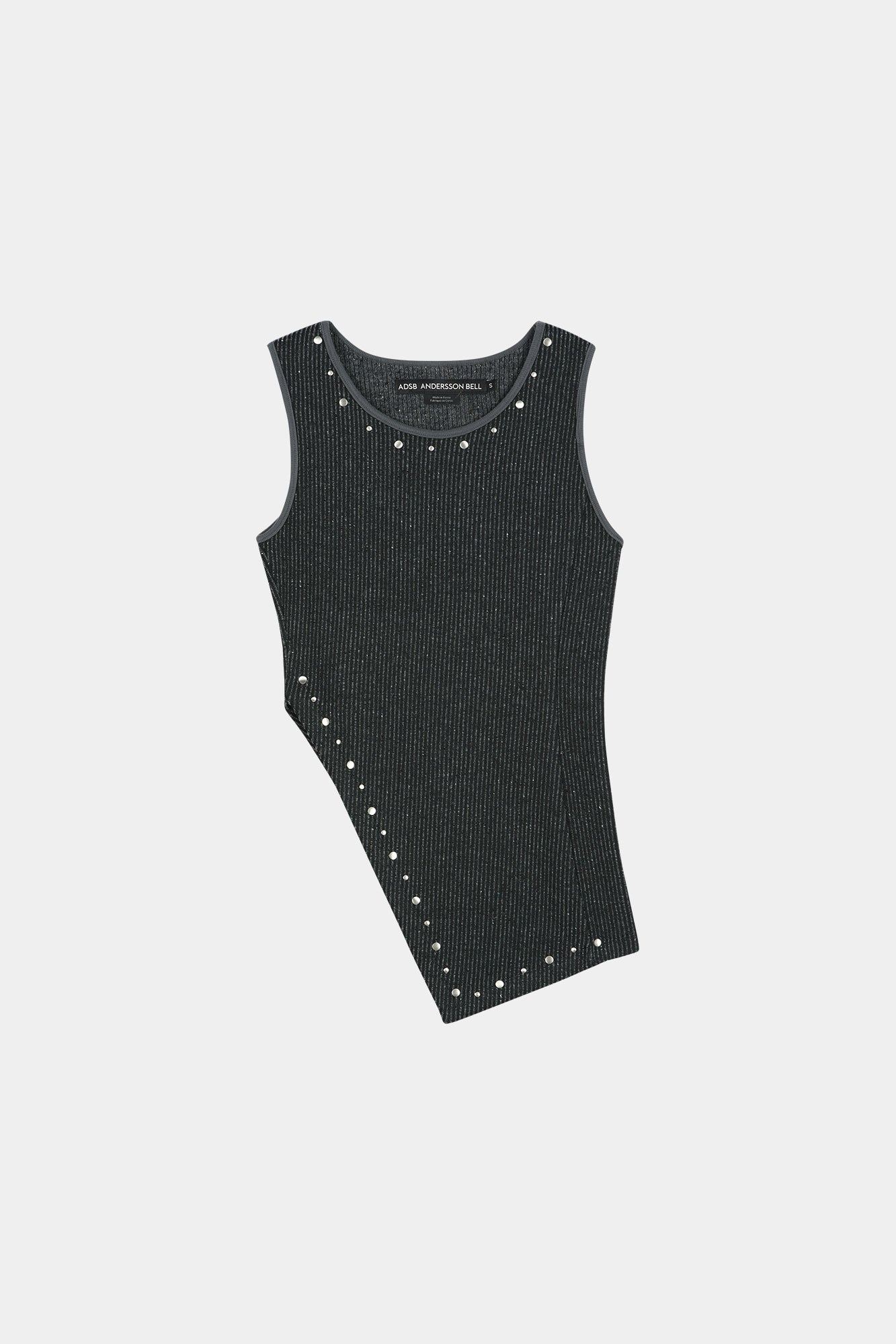 Andersson Bell - Hot-Fix Tank Top (Charcoal) product image 7 | TRAB K-Fashion Australia