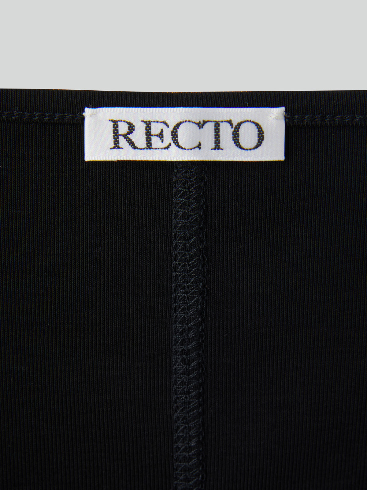 Recto - Slim Fit Long Top (Black) product image 6 | TRAB K-Fashion Australia