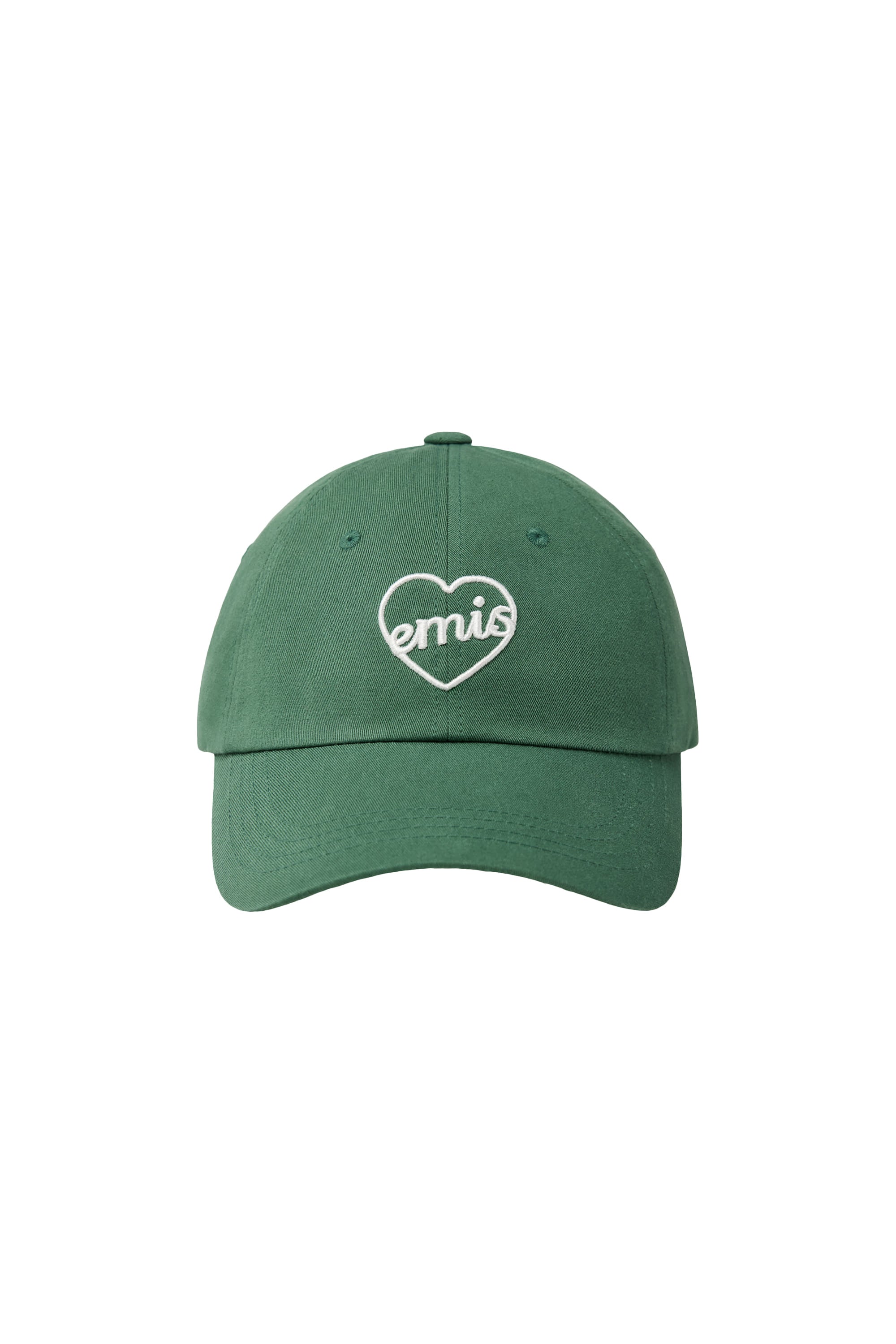 Emis - Heart Ball Cap (Green) product image 1 | TRAB K-Fashion Australia