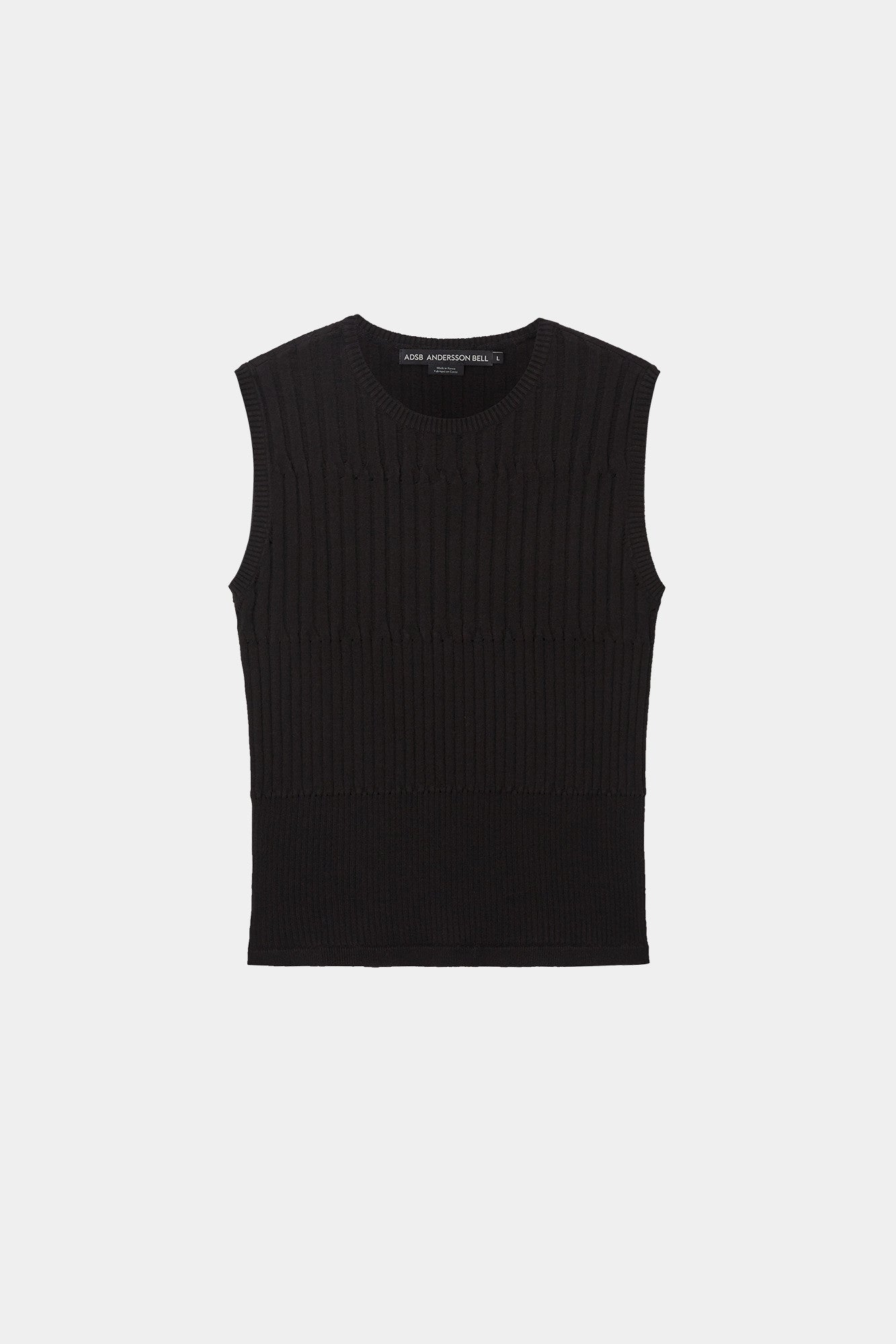 Andersson Bell - Ford Knit Sleeveless (Black) product image 7 | TRAB K-Fashion Australia