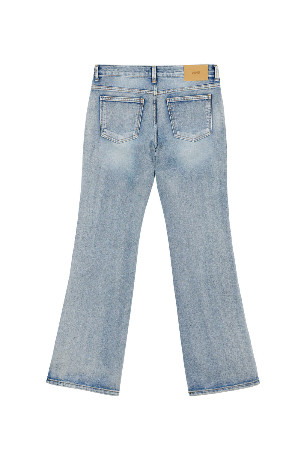 Deinet - Ripped Damage Boots Cut Denim (Blue) product image 11 | TRAB K-Fashion Australia