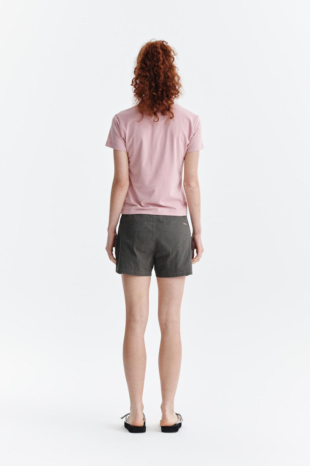 Matin Kim - Patchwork Graphic Printing Logo Top (Pink) product image 7 | TRAB K-Fashion Australia