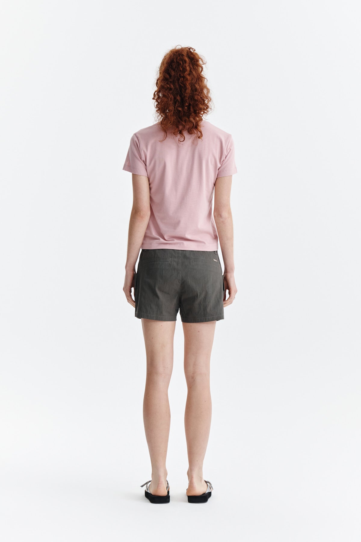 Matin Kim - Patchwork Graphic Printing Logo Top (Pink) product image 7 | TRAB K-Fashion Australia