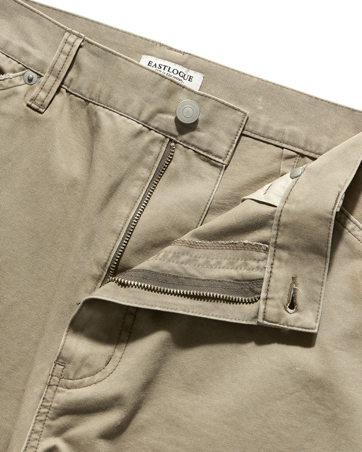 Eastlogue - Damaged Carpenter Pants (Vintage Beige) product image 7 | TRAB K-Fashion Australia