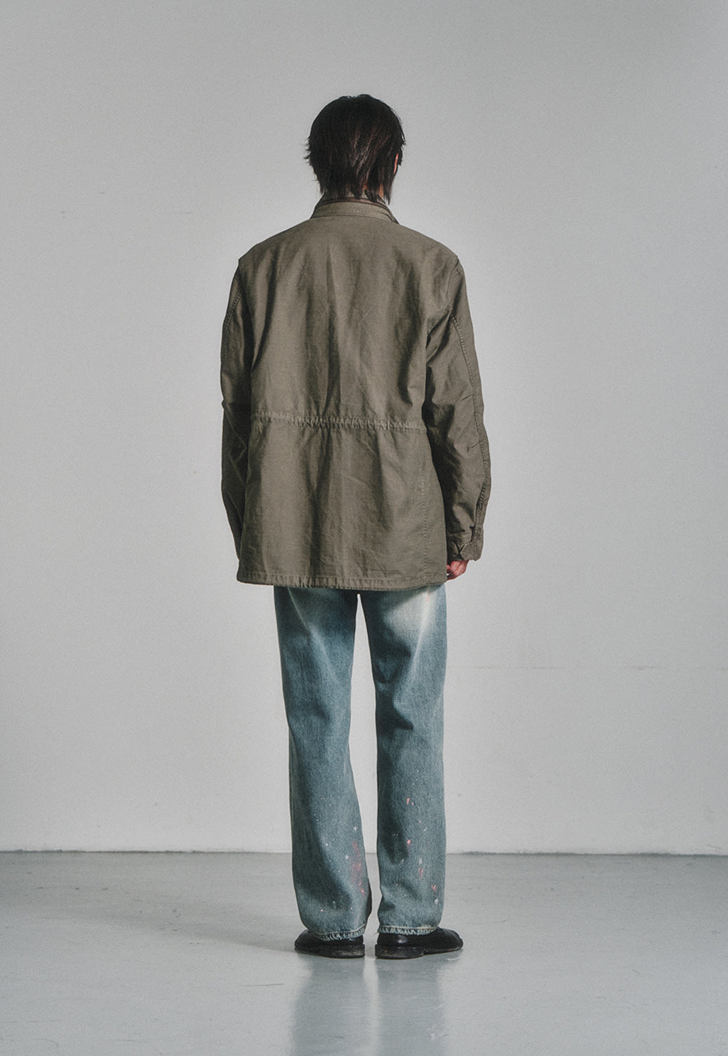 Art if acts - Painted Regular 5P Denim Pants (Used Light Blue) product image 3 | TRAB K-Fashion Australia