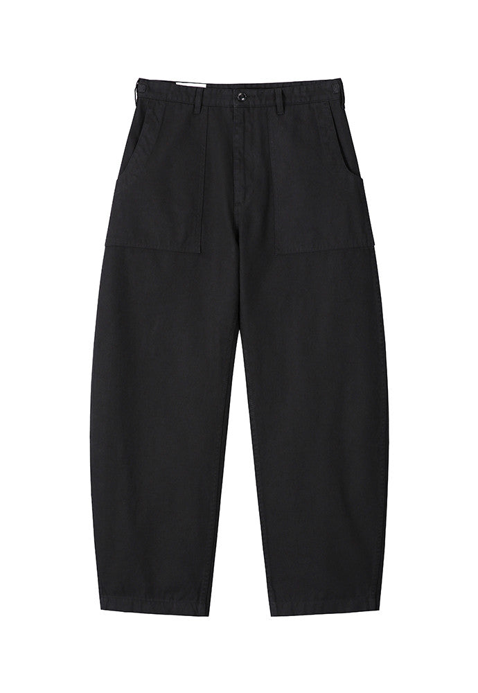 Art if acts - Curved Fatigue Trousers (Black) product image 9 | TRAB K-Fashion Australia