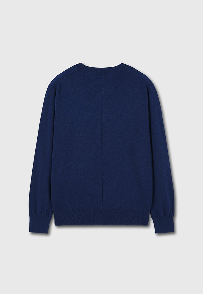 Tonywack - Pure Cashmere V-Neck Sweater (Navy) product image 7 | TRAB K-Fashion Australia