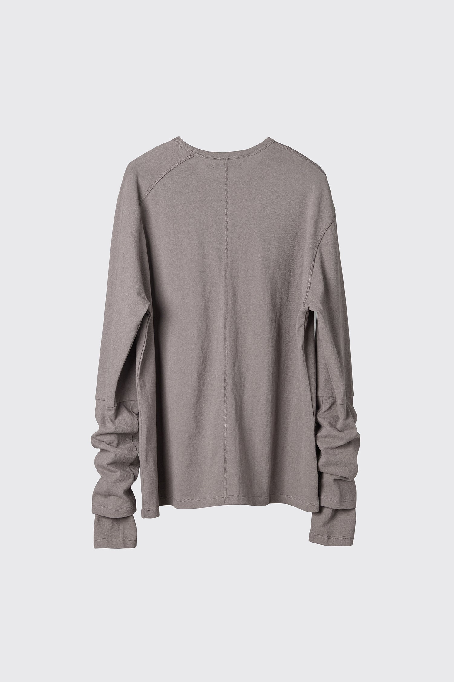 Hatchingroom - Double Sleeve Tee Rose (Grey) product image 3 | TRAB K-Fashion Australia