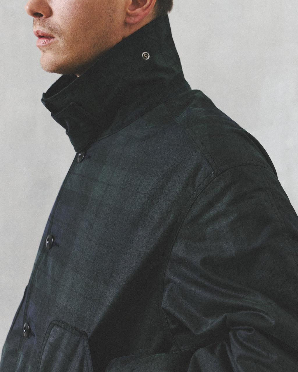 Eastlogue - Folkman Hunting Jumper (Blackwatch Check Waxed) product image 5 | TRAB K-Fashion Australia