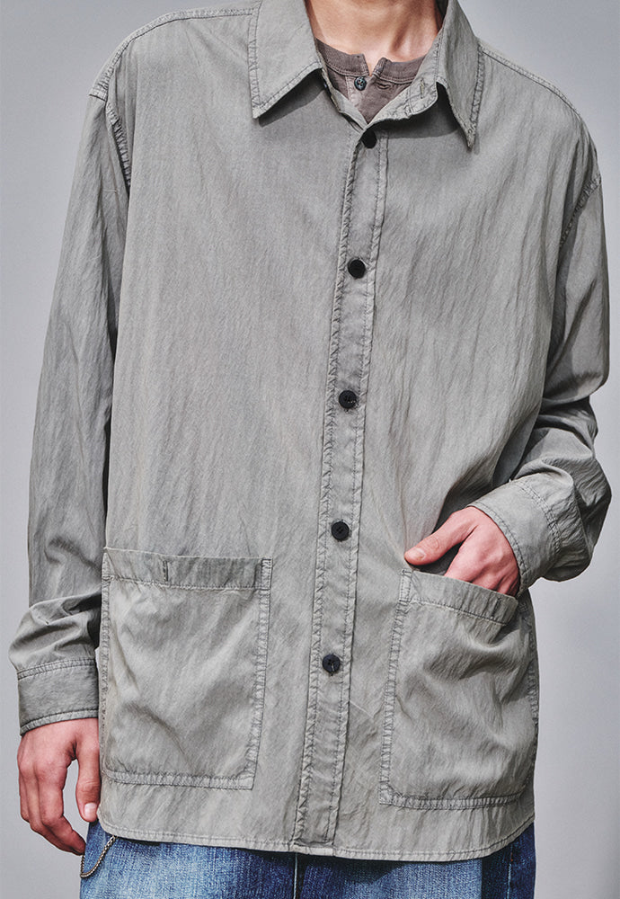 Art if acts - French Two Pocket Rayon Shirt (Cliff) product image 5 | TRAB K-Fashion Australia