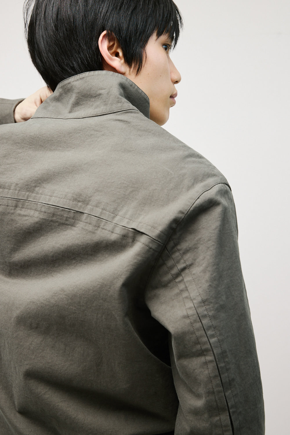 Hatchingroom - Silent Harrington Jacket (Dark Khaki) product image 10 | TRAB K-Fashion Australia