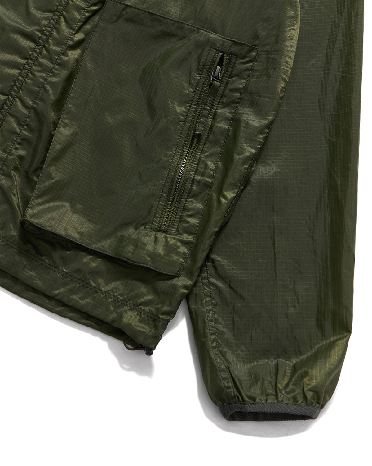 Eastlogue - Wind Block Birdman Jumper (Olive Ripstop) product image 4 | TRAB K-Fashion Australia