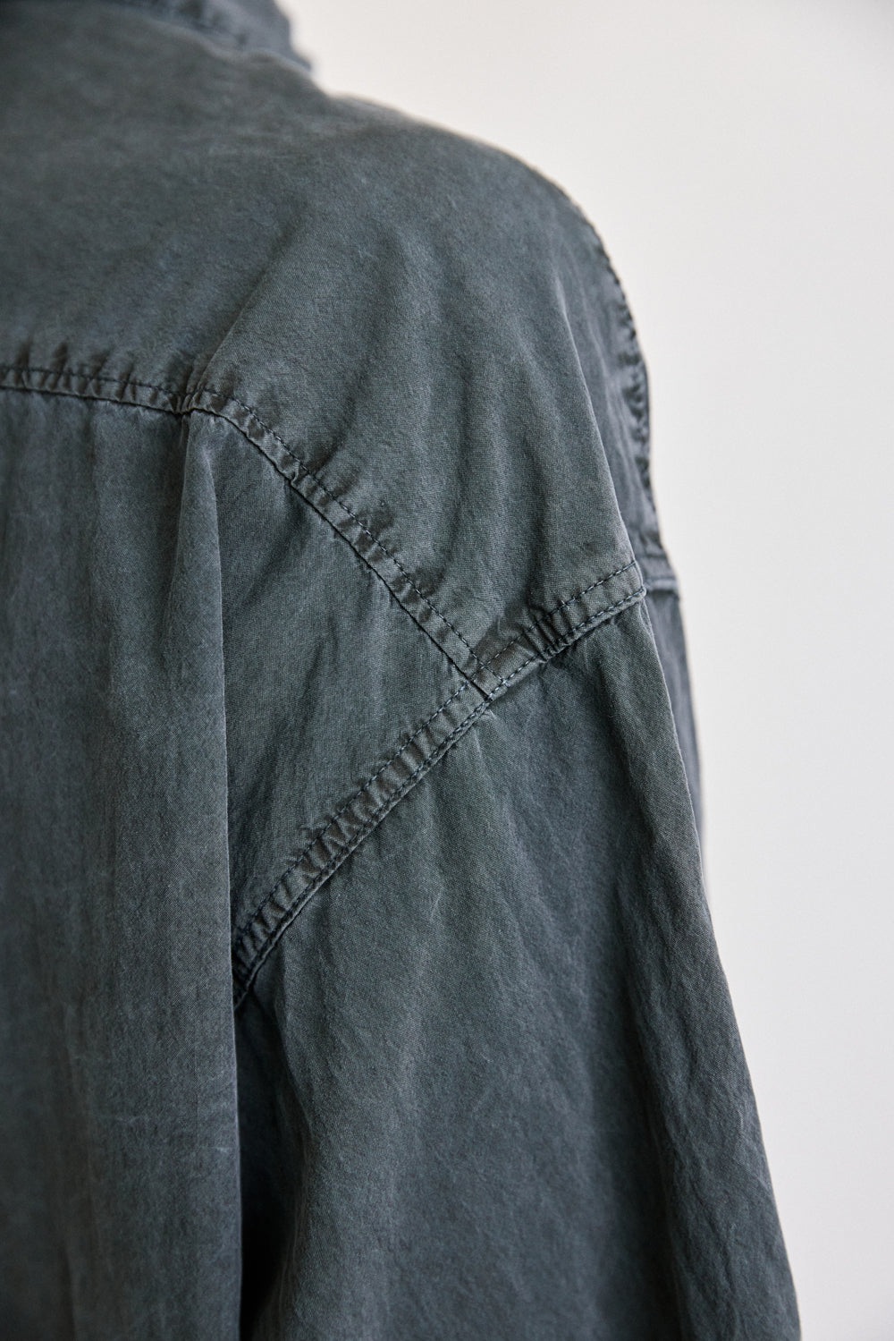 Hatchingroom - Rana Shirt 1/2 (Blue Charcoal) product image 14 | TRAB K-Fashion Australia