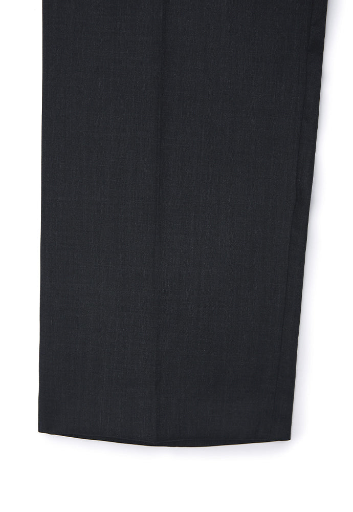 Tonywack - High-Density Wool Drawstring Wide Trousers (Grey) product image 11 | TRAB K-Fashion Australia